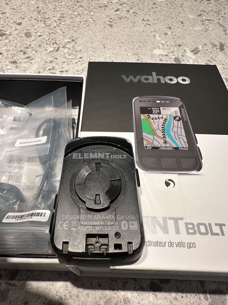Brugt Wahoo Elemnt Bolt V2 2025 bike — billede 2 af 2