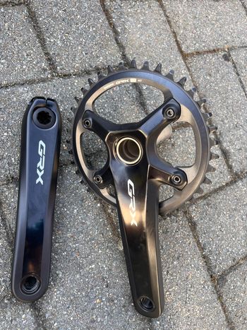 Käytetty Shimano GRX 810/820 Crank 2026 bike