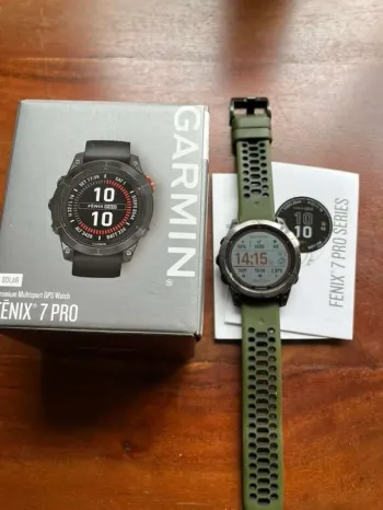 Gebrauchtes Garmin Fenix 7 Pro bike