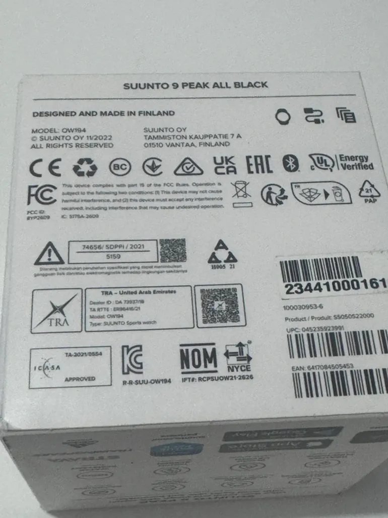 Suunto 9 Peak bike usato — immagine 8 di 8