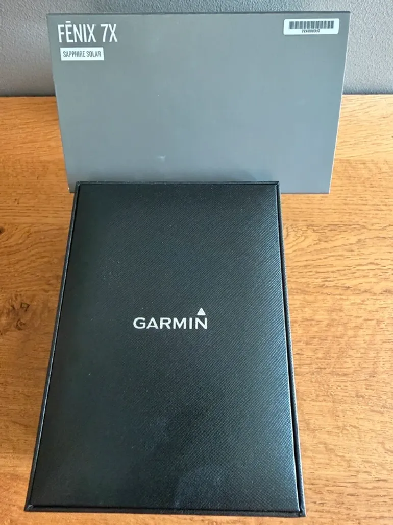 Brugt Garmin Fénix 7X Sapphire Solar Titanium bike — billede 3 af 6