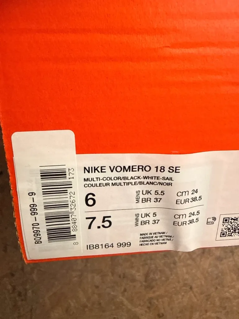 Nike Vomero 18 bike d'occasion — image 8 sur 8