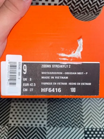 Brugt Nike ZoomX StreakFly 2 bike — billede 8 af 8