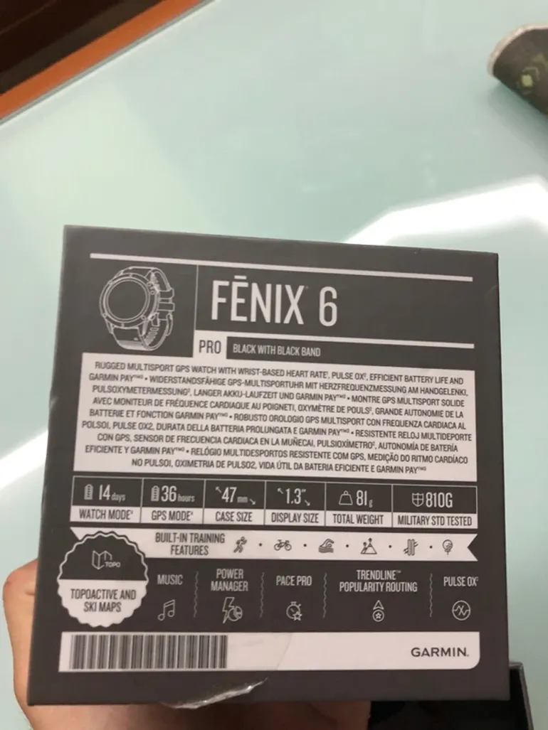 Garmin Fenix 6 Pro bike d'occasion — image 6 sur 15