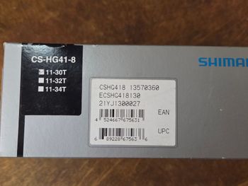 Brugt Shimano cs-hg41-8 bike — billede 3 af 4