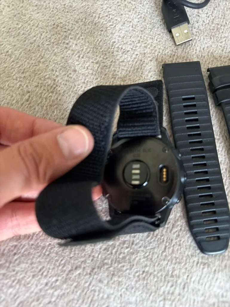 Garmin Fénix 6x Pro Sapphire bike d'occasion — image 2 sur 3