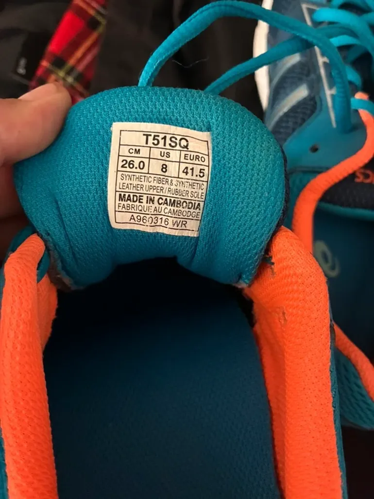 Asics Laufschuh bike usato — immagine 5 di 5