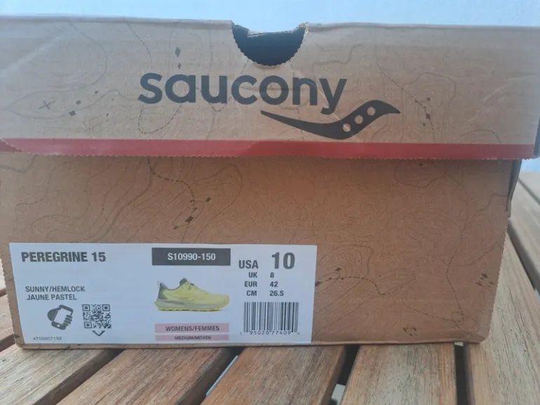 Saucony Trail Running Shoes bike usato — immagine 3 di 6