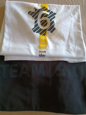 Gebrauchtes Stanley/ Stella Team SKY T-Shirt Tour de France pack Cycling Clothing