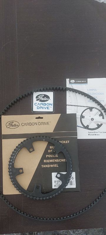 Used carbon gates Carbon Drive 2025 Drivetrain & Pedals