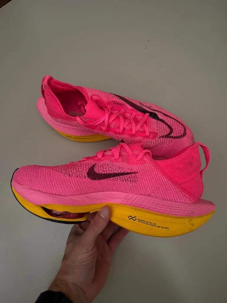 Used Orange Nike Air Zoom Alphafly Next% 2 bike — image 2 of 8