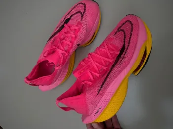 Used Orange Nike Air Zoom Alphafly Next% 2 bike — image 3 of 8