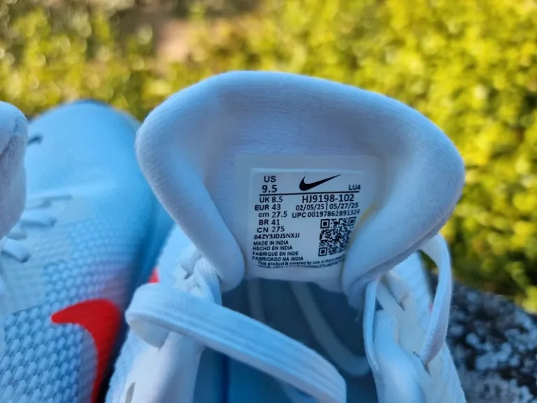 Orange Nike Baskets blanches bike de segunda mano — imagen 5 de 6
