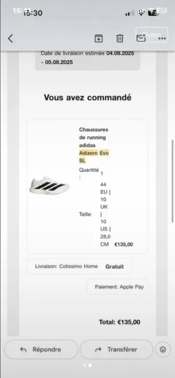 Used Adidas adizero sl2 bike — image 7 of 7