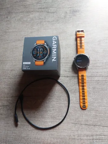 Gebrauchtes Garmin fénix 8 amoled sapphire 47mm bike