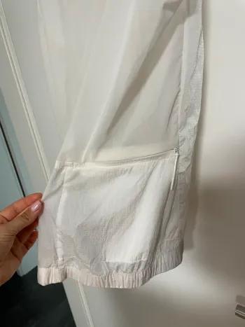 Tweedehands Adidas Laufweste Trainingsweste Off-White bike — afbeelding 3 van 5