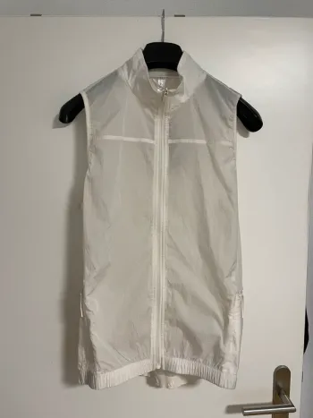 Tweedehands Adidas Laufweste Trainingsweste Off-White bike