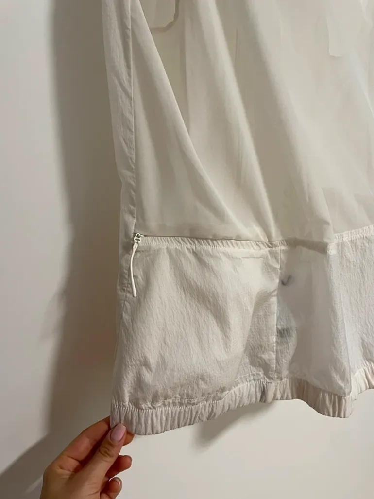 Tweedehands Adidas Laufweste Trainingsweste Off-White bike — afbeelding 4 van 5