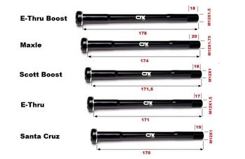Brugt CTK Light XC-LTD E-Thru Boost Thru-Axle bike — billede 2 af 2