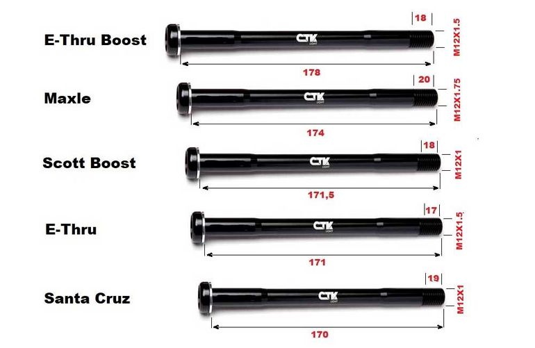 Brugt CTK Light XC-LTD E-Thru Boost Thru-Axle bike — billede 2 af 2