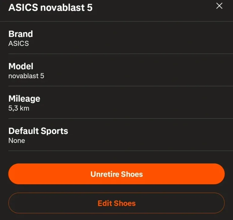 Asics Novablast 5 bike usato — immagine 6 di 6