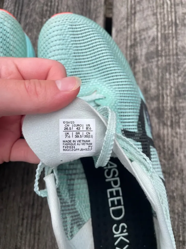 Asics Metaspeed Sky Paris bike d'occasion — image 6 sur 8