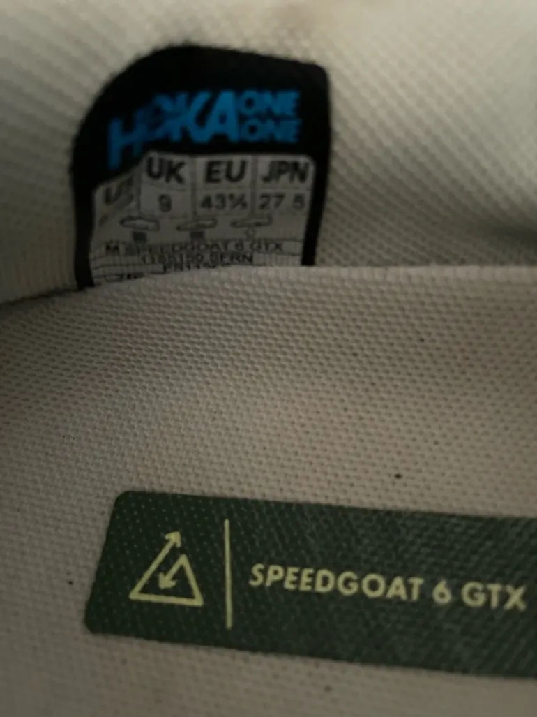 Hoka Speedgoat 6 Gore-Tex bike usato — immagine 5 di 7