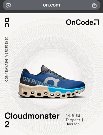 Gebrauchtes On Running Cloudmonster 2 bike — Bild 5 von 5