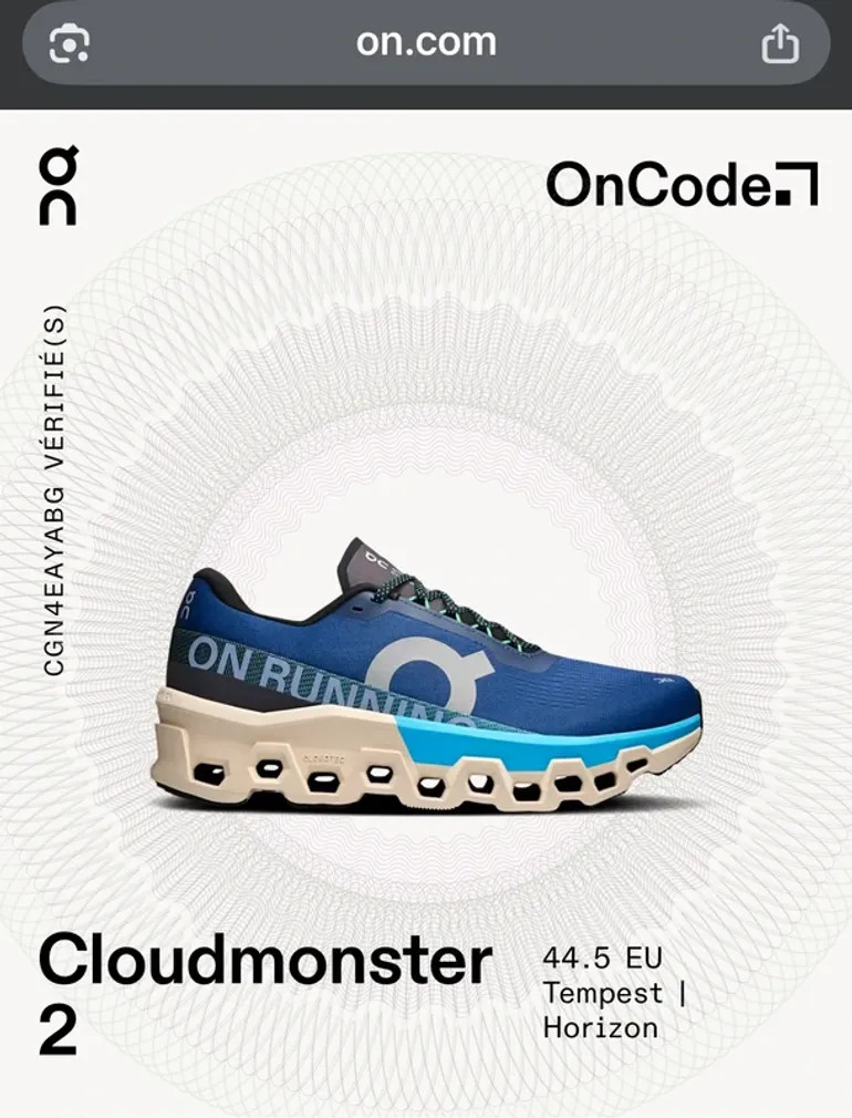 Gebrauchtes On Running Cloudmonster 2 bike — Bild 5 von 5