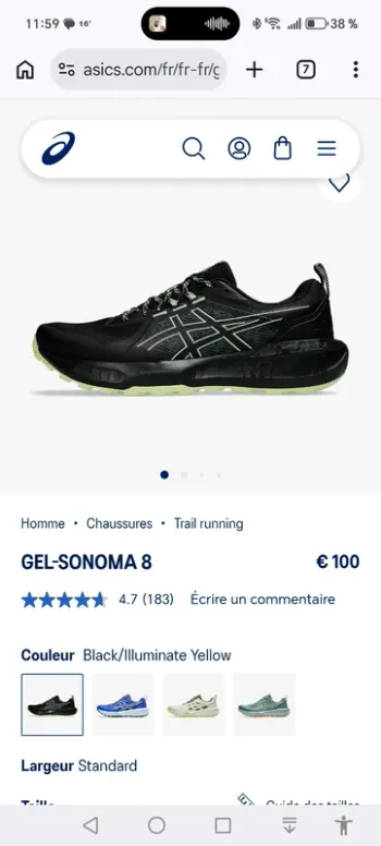 Used Asics Gel-Sonoma 8 bike — image 2 of 8