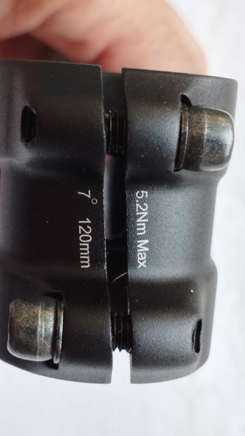 Bontrager Pro 7 Rise Stem 2024 bike usato — immagine 3 di 5