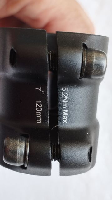 Used Bontrager Pro 7 Rise Stem 2024 bike — image 3 of 5
