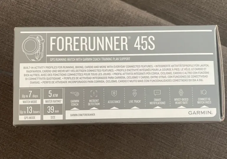 Używany Garmin Forerunner 45S bike — zdjęcie 3 z 5
