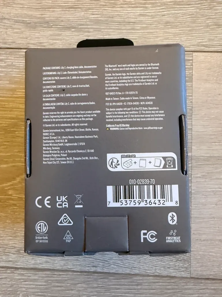 Używany Garmin Lily 2 bike — zdjęcie 3 z 6