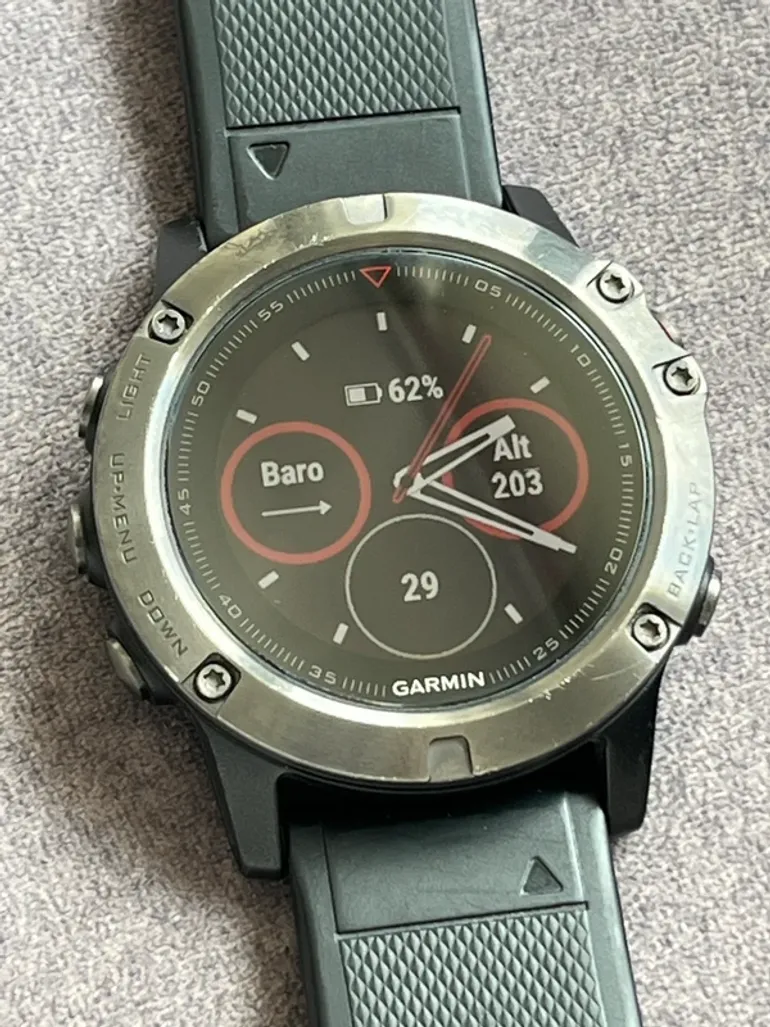 Używany Garmin Fenix 5X Sapphire bike — zdjęcie 6 z 6
