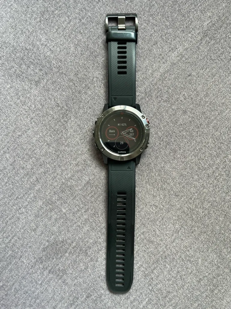 Używany Garmin Fenix 5X Sapphire bike — zdjęcie 2 z 6
