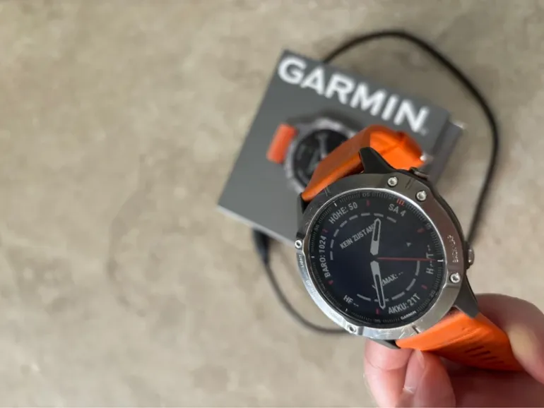Gebrauchtes Garmin Fenix 6 Saphire bike — Bild 5 von 9