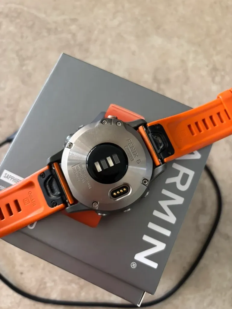 Gebrauchtes Garmin Fenix 6 Saphire bike — Bild 3 von 9