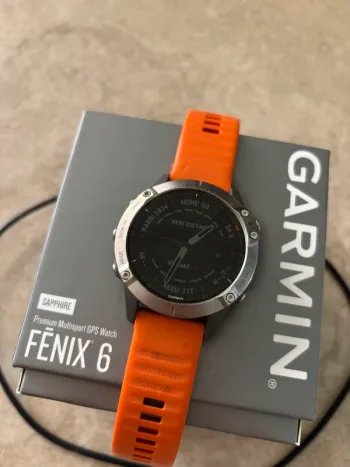 Gebrauchtes Garmin Fenix 6 Saphire bike — Bild 2 von 9