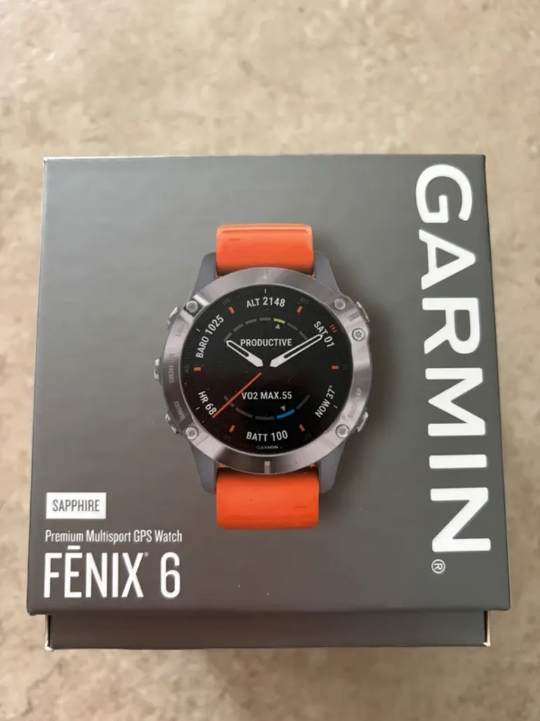 Gebrauchtes Garmin Fenix 6 Saphire bike — Bild 9 von 9