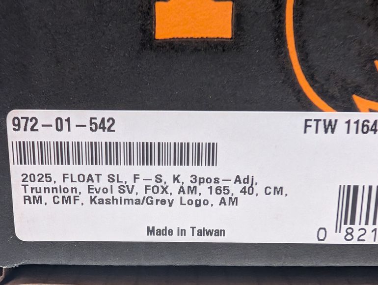 Fox Float SL Factory bike usato — immagine 5 di 6