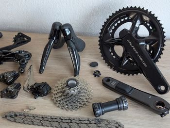 Brugt Shimano Dura Ace R9200 12V Groupset with Powermeter bike