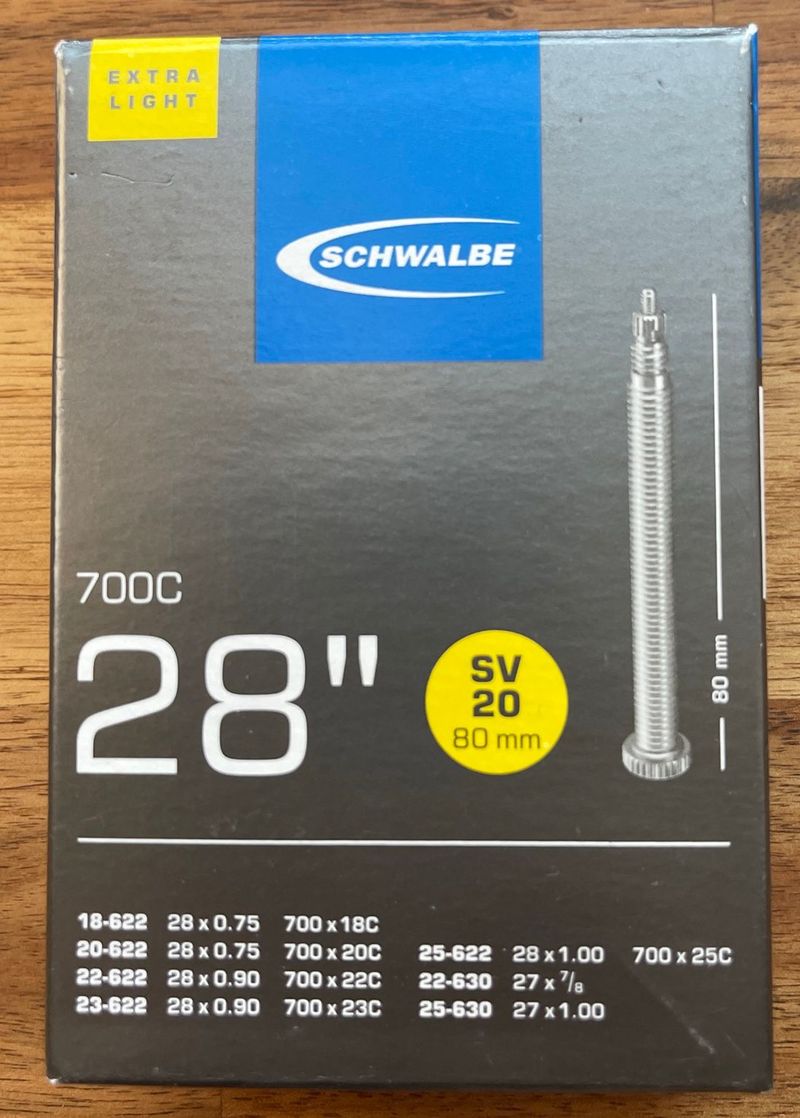 Used Schwalbe SV20 Extra Light 80mm bike — image 2 of 3