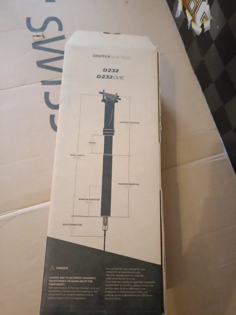 Brugt Dt Swiss D232 Dropper Post 2026 bike — billede 12 af 12