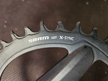 Brugt Sram X-Sync 40T Chainring bike — billede 4 af 5