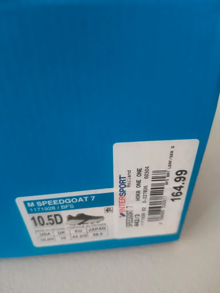 Hoka Speedgoat bike d'occasion — image 2 sur 2