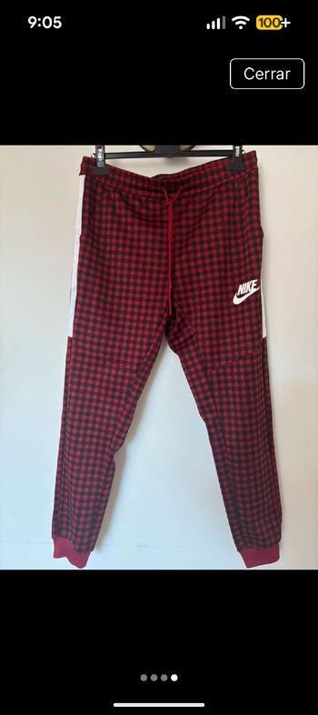 Used Nike Pantalón cuadros Vichy bike