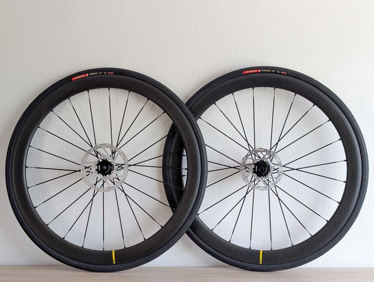 Brugt Mavic Cosmic SLR 45 Disc bike — billede 6 af 7