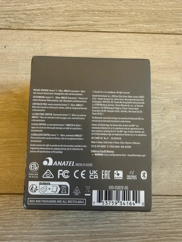 Gebrauchtes Garmin Instinct 3 Amoled 50mm bike — Bild 3 von 6