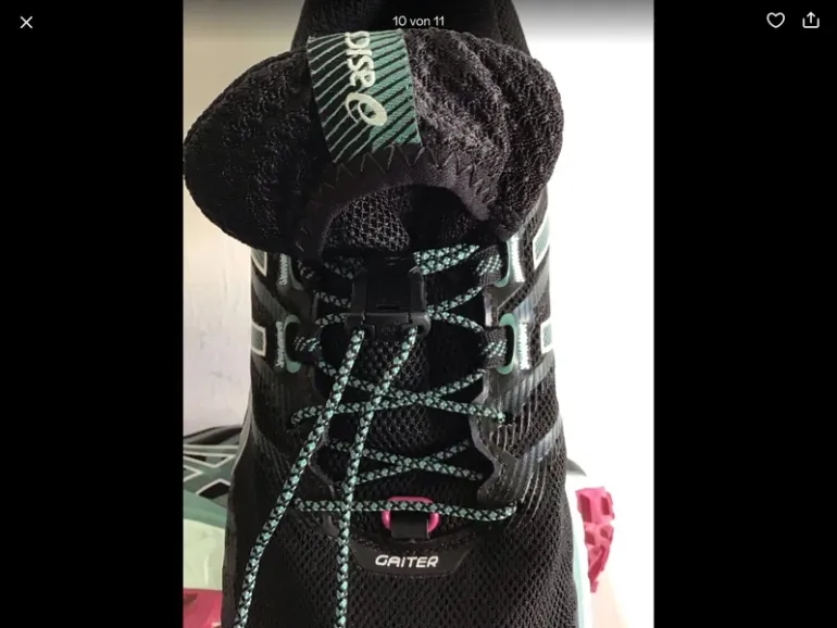 Použité Asics Laufschuh Sneaker Größe 38 bike — obrázek 10 z 11